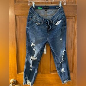 Judy blue cropped skinny jeans